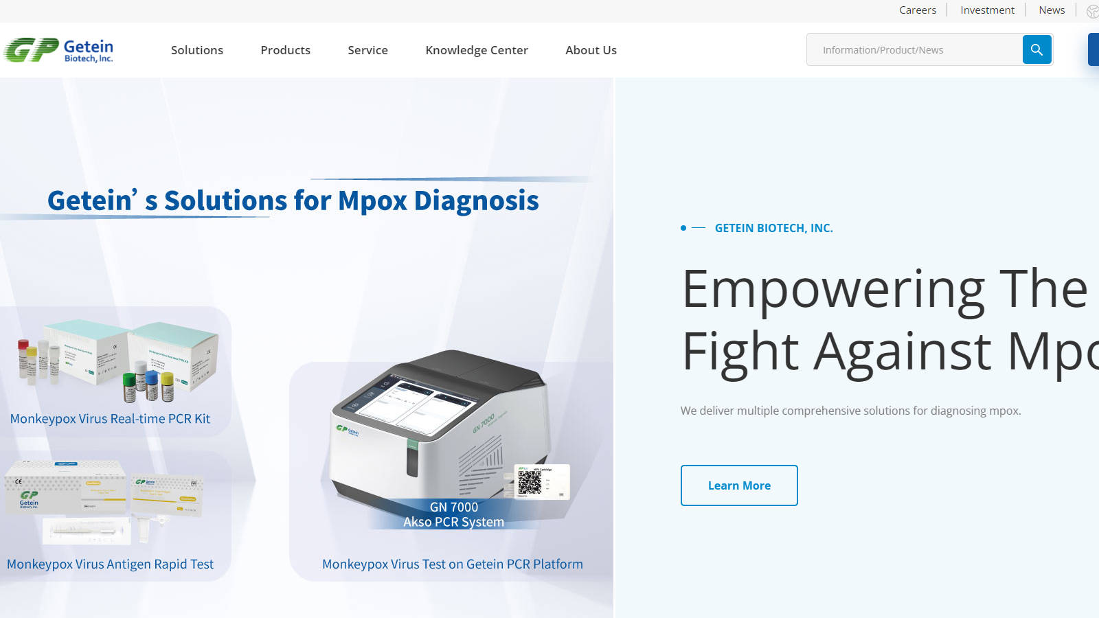 7. Getein Biotech Inc. (China) - Best for Rapid-Response Diagnostic Kits
